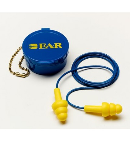 美國3M™ E-A-R™ UltraFit™ 聖誕樹型帶線耳塞(有繩)-有盒