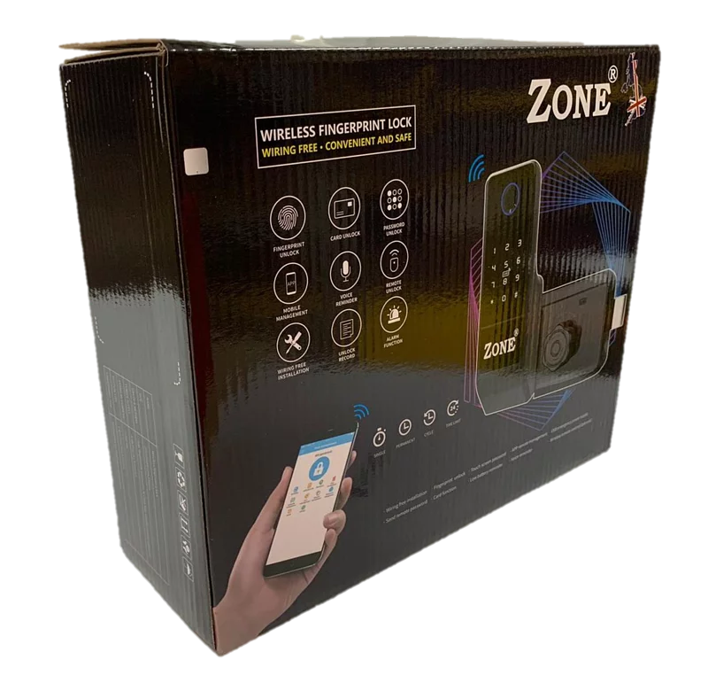 ZONE電子指紋密碼鎖