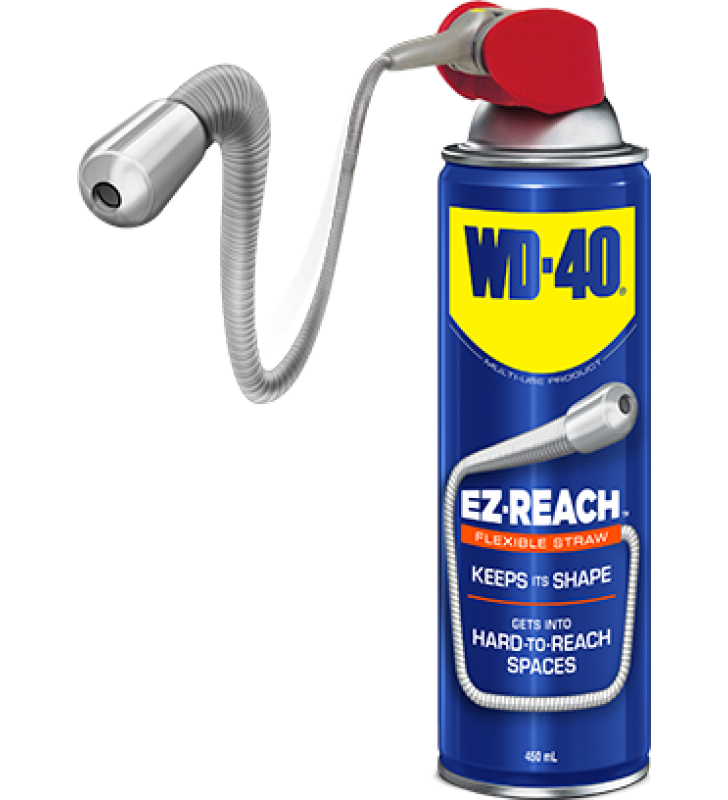 WD-40 All-Purpose Rust Inhibitor and Lubricant (Patented Flexible Nozzle) - 450ml