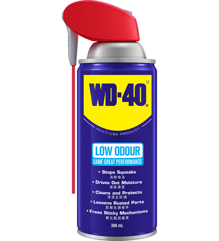 WD-40® All-Purpose Rust Inhibitor and Lubricant (Low Odor Formula) - 300ml