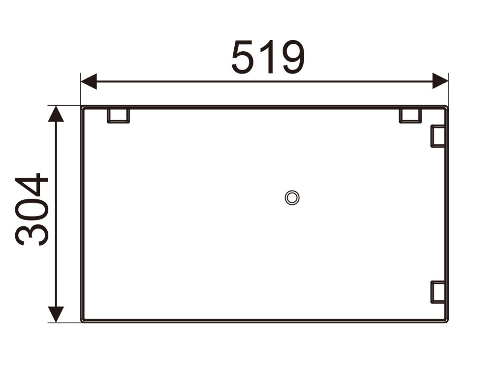 12"x 20-1/2" 冷氣機水盆
