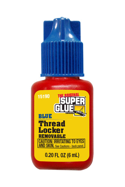 美國Super Glue® 螺絲膠 6ml -藍色可拆