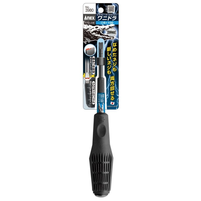 日本ANEX® 通頭起子4寸一字撞批