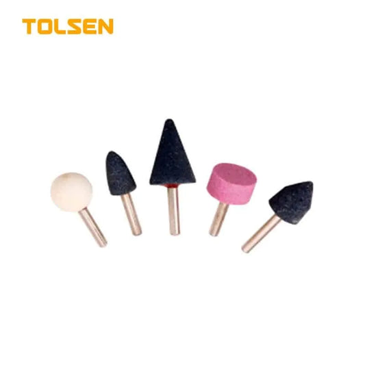 TOLSEN 5件裝 有柄磨石