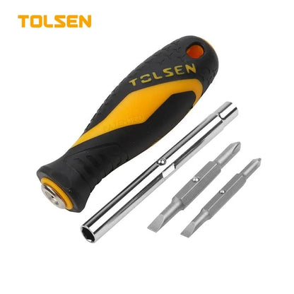 TOLSEN  6合1 可換咀或加長螺絲批