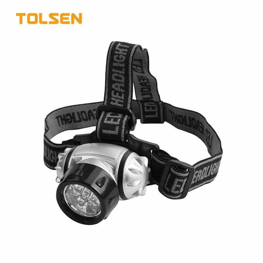 TOLSEN 頭戴式乾電燈7 LED