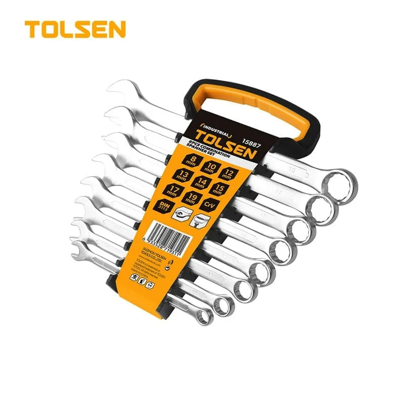TOLSEN 8件裝 套裝令梗6-19mm