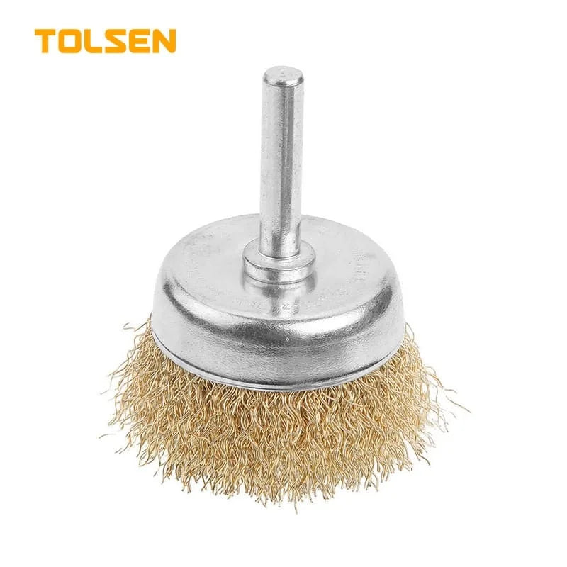TOLSEN 有柄碗形鋼絲碌