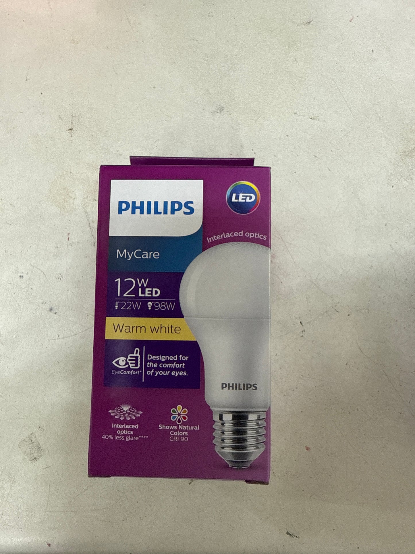Philips Energy Saving Bulb 12V Screw Head