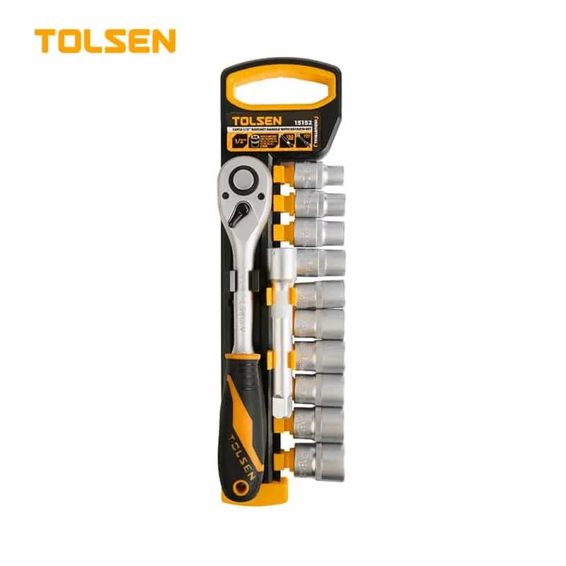 TOLSEN 12件裝 1/2"套裝卜士