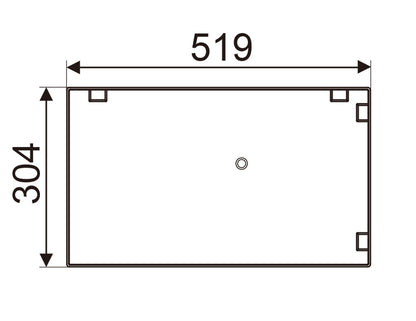 12"x 20-1/2" 冷氣機水盆