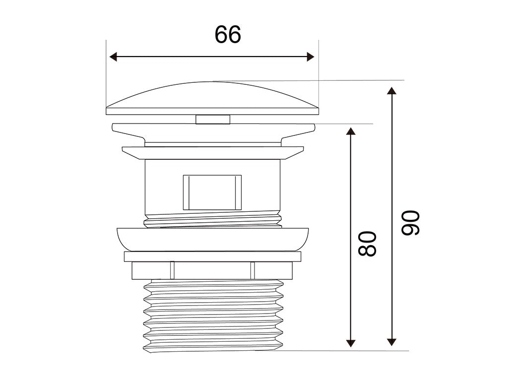 Kims 1-1/4" x 3"高 有吼闊面扲掣去水
