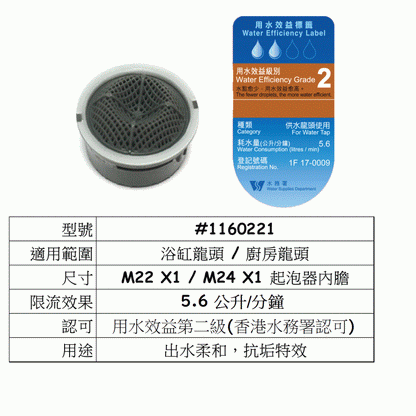 AMFAG Two-Stage Water Saving Valve - Kitchen MADE IN ITALY