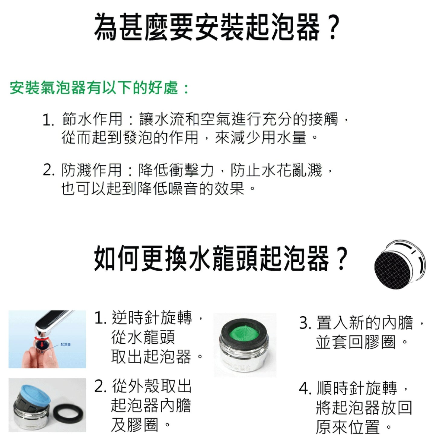 AMFAG Two-Stage Water Saving Valve - Kitchen MADE IN ITALY